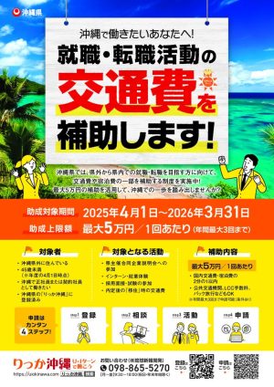 ●【りっか沖縄作成】ちゅらっとターンチラシのサムネイル